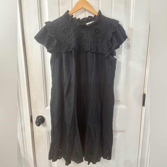 SEA NEW YORK Kiara Eyelet flutter Tunic Dress - Picture 5 of 16